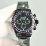 ROLEX Daytona Blaken 904L Steel 4130 Movement Black Watch